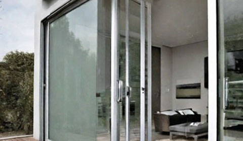 Aluminum Slim Line Doors, Steel Doors Supplier in Dubai